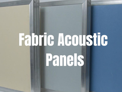 Lám phẳng Laminate âm thanh làm tê tường tấm MDF tùy chỉnh kích thước cho văn phòng khách sạn