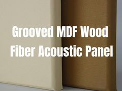 Không có bụi cao NRC vải sợi mềm bảng âm thanh trang trí 25mm 50mm dày