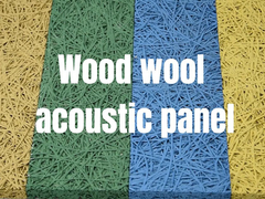 Chống va chạm cao gỗ len âm thanh tường tấm hình lục giác cho trang trí khách sạn