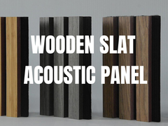 Phân đồ gỗ chống cháy Slate Acoustic Panel Superior Sound Absorption