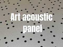 Thiết kế thẩm mỹ Aluminum Perforated Acoustic Panel cho trung tâm mua sắm