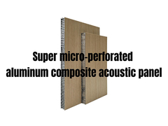 MDF Micro Perforated Acoustic Panel 12mm 15mm 18mm cho trần nhà và tường trong nhà