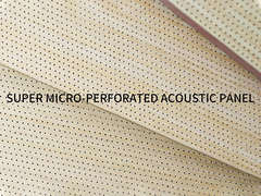 Nội thất trang trí âm thanh hấp thụ tấm tường Micro Perforation CE FSC chứng nhận