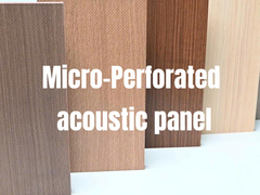 OEM Micro Perforated Acoustic Panels, Acoustic Wood Wall Panels BS476 PART7 được chứng nhận
