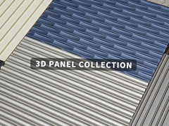 Thiết kế nội thất Bảng nghệ thuật tường 3D nổi bật 15mm 18mm Với vật liệu cơ sở MDF