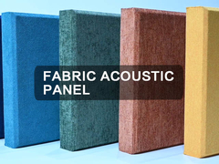 Phân tích âm thanh trang trí PET được bọc bằng vải phong cách cho tường bệnh viện trẻ em