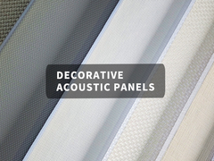 Chế độ hoạt động trang trí PET bảng âm thanh vải mịn kết thúc màu sắc tùy chỉnh