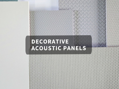 Vật liệu thân thiện với môi trường Thiết kế bảng âm thanh trang trí cho tường và trần nhà