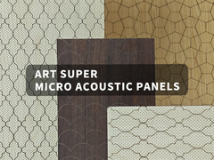 Micro Perforated Acoustic Wall Wood Panels, Panels chống âm thanh trang trí 0.65 NRC