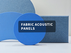 E1 Grade Eco Friendly Fabric Acoustic Panels Soundproof 25mm 50mm Độ dày