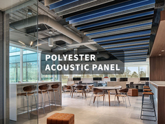 Màu sắc và hình dạng khác nhau 3D polyester bảng âm thanh nhẹ để hấp thụ
