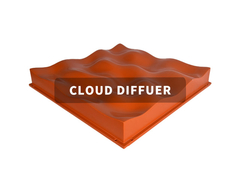 Bảng khuếch tán âm thanh gỗ thân thiện với môi trường, Bảng tường khuếch tán âm thanh 600x600mm