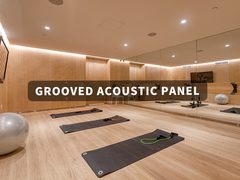 Tấm tiêu âm rãnh chống cháy Elevate Acoustic Design cho môi trường âm thanh cao cấp