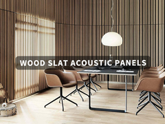 Black Oak Acoustic Wooden Slat Wall Panels 600x2400mm 0.85 NRC Nghe âm
