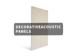 Vật liệu tái chế thân thiện với môi trường PET tấm âm thanh vải kết thúc 9mm 12mm dày