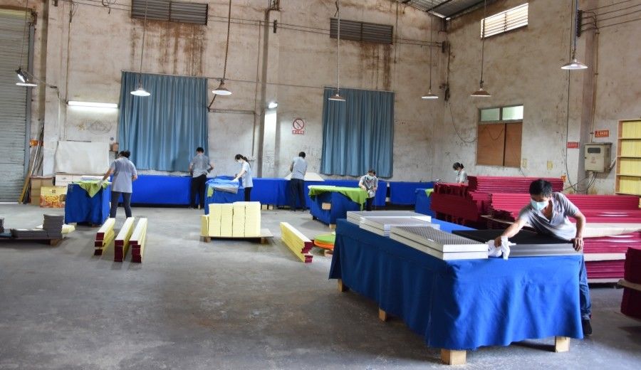 Guangzhou Wuyang Yiguan Acoustic Materials Co., Ltd. dây chuyền sản xuất