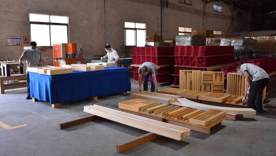Guangzhou Wuyang Yiguan Acoustic Materials Co., Ltd. dây chuyền sản xuất