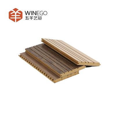 High-End Grooved Acoustic Wall Panels with Fire Resistance for Modern Interiors