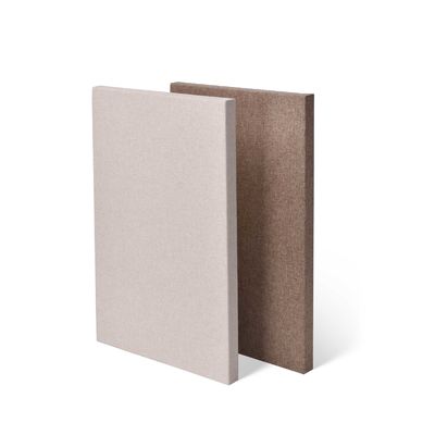 Không có bụi cao NRC vải sợi mềm bảng âm thanh trang trí 25mm 50mm dày