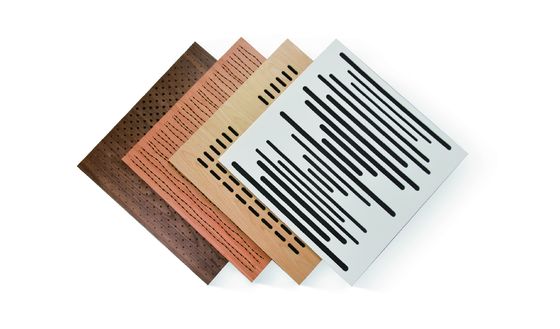 12mm 15mm bảng âm thanh nghệ thuật âm thanh trang trí cho trần nhà và tường cao NRC