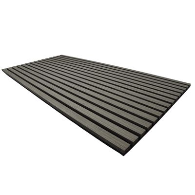 Nhấp âm thanh Acoustic Wood Slat Wall Panel On Black Felt Backing 0.85 NRC