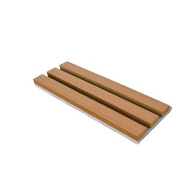 High NRC MDF Acoustic Wood Slat Panels, Văn phòng gỗ slates bảng âm thanh