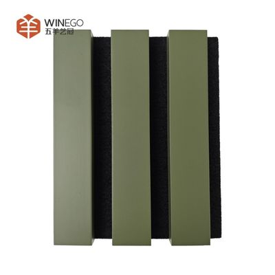 Premium gỗ Slat Acoustic Panel Giải pháp âm thanh phong cách cho không gian hiện đại