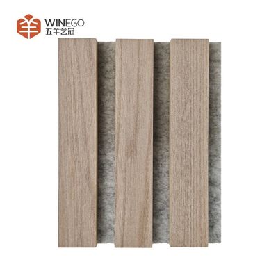 Elegant Wood Slat Acoustic Panel Chất hấp thụ âm thanh chức năng và nghệ thuật