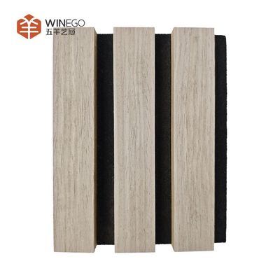 Màu đa năng để chọn gỗ Slat bảng âm thanh cho tường nội thất