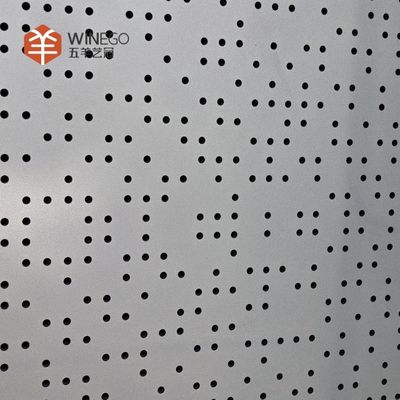 Thiết kế thẩm mỹ Aluminum Perforated Acoustic Panel cho trung tâm mua sắm