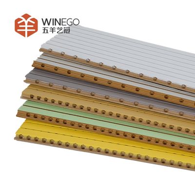 Tấm tiêu âm chống cháy rãnh bền vững cho không gian trong trẻo và yên tĩnh hơn